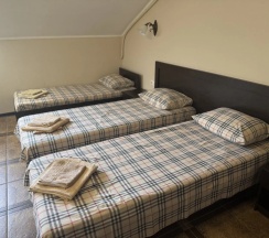 Четырёхместный семейный номер Standard с видом на горы в Аникси