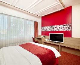 Улучшенный с видом на реку в Red stars hotel