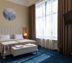 Люкс премиум с видом на Волгу в Ambar House