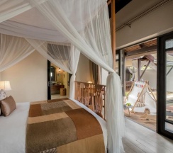 Двухместная Anantara Villa семейная Pool двуспальная кровать в Отель Anantara Lawana Koh Samui Resort, Chaweng