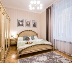 Апартаменты Premium с 3 комнатами с красивым видом из окна в GM Apartments