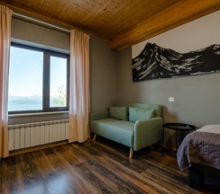 Двухместный номер с выходом на террасу в Bay house