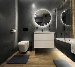 Евро-двухкомнатная квартира с красивым видом в ЖК "LEGENDA ГЕРОЕВ" в Rauktis apartments