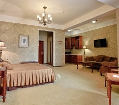 Студио с кухней в Green house detox&SPA