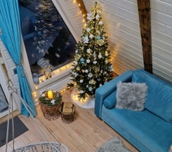 Домик № 2 (бирюзовый) в Айда relax