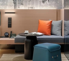 Двухместный номер Deluxe (двуспальная кровать) в Lan Wan International Hotel