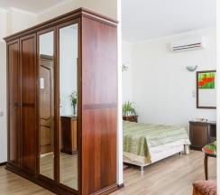 Номер студия семейный с 1 двуспальной кроватью в Villa Victoria