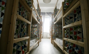 Верхнее место в 8-местном номере для Женщин №508 в Bla Bla Hostel