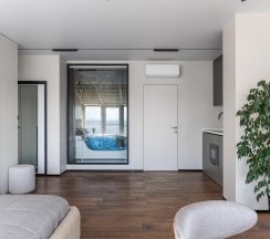 1-комнатная комната улучшенная Станюковича 48/6 в Sea view apartments