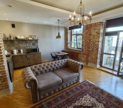 Двухместные апартаменты с 2 комнатами с красивым видом из окна двуспальная кровать в Апартаменты InterLoft 8 Old Town Free Parking Wi-Fi 100/50 Smart TV