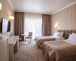 Номер стандарт с 2 односпальными кроватями в Аура