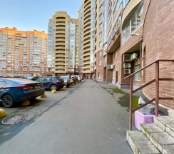 "Purple Studio" Квартира-студио (Метро Ленинский проспект/Автово, 10 минут на транспорте) в Rauktis apartments