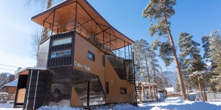 Архыз: Гостевой дом Cabin shale