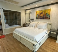 Семейные апартаменты с 2 комнатами с видом на залив в Lotus Village Nha Trang