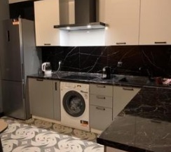 2-комнатные апартаменты стандарт с 1 двуспальной кроватью и диваном в Apart Ru Hotel