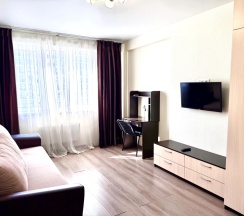 Апартаменты с 2 комнатами с балконом в Квартира сети PanApartments вблизи с благоустроенной набережной