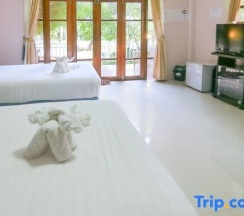 Двухместный номер Deluxe 2 отдельные кровати в Arthit-Thai Orchard & Resort
