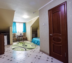 Номер стандарт с 1 двуспальной кроватью (1, 2, 9, 10,12) в Медведь