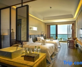 Двухместный номер Standard с видом на море 2 отдельные кровати в Harman Resort Hotel Sanya