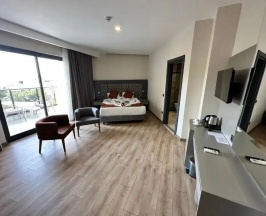 Двухместный люкс двуспальная кровать в Side Golden Rock Hotel 16+ Adults Only