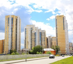 ул. Союзная 27 - этаж 21 с прекрасным видом на город в Rooms-Eкб