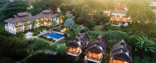 Двухместный семейный номер Standard двуспальная кровать в Gin's Maekhong View Resort & Spa
