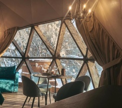 Геокупол Лазурный берег в Вазуза Лав