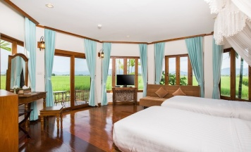 Двухместная вилла Standard с балконом 2 отдельные кровати в Phusanfah Resort
