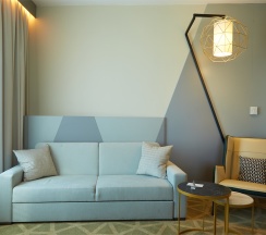 Номер Privilege - с двуспальной кроватью в Mercure Саранск Центр