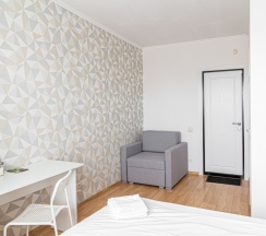 Номер Comfort с видом на город 2 отдельные кровати в Гостевой дом Easy Coliving Nordy Homes
