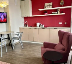 Студия с балконом в Квартира Tutuyut Apart Nagornaya 28