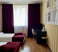 Двухмест. стандарт с 2-мя кроватями №5 в Влада by richotels