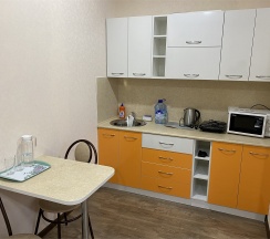 Семейный номер "Комфорт+" с кухней (№107) в Заря