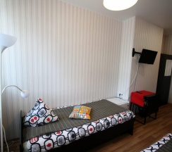 Номер стандарт с 2 односпальными кроватями в City Hostel