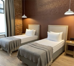 Стандартный двухместный номер с двумя кроватями в Гостиный двор