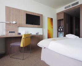 Номер Standard с одной двуспальной кроватью в Novotel Екатеринбург Центр