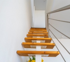 Двухуровневый номер на 6-7 человек с видом на море (корпус Б) в Оптимист