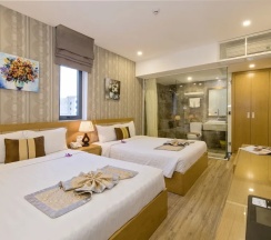 Двухместный номер Deluxe 2 отдельные кровати в Helios Boutique Hotel & Spa