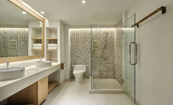 Двухместный Hillside люкс с видом на море двуспальная кровать в Garrya Tongsai Bay Samui