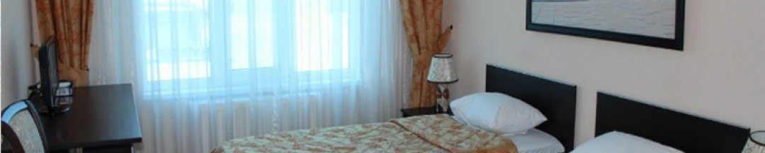 Номер эконом с 2 односпальными кроватями в Чайка