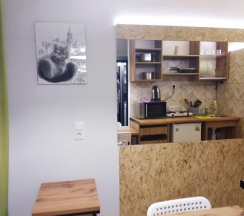 1-комнатные апартаменты студия с двухъярусной кроватью #3 в Easy Studio на улице Пушкинская