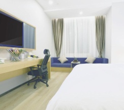 Двухместный номер Standard двуспальная кровать в Holiday Inn Express Jinan Exhibition Center by IHG