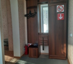 Двухместный люкс с красивым видом из окна двуспальная кровать в Уют