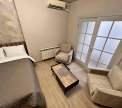 Номер студия с 1 двуспальной кроватью в Aeg relax