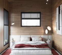 Коттедж с 2 комнатами в Плавное течение