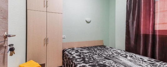 Номер эконом с 1 двуспальной кроватью в Тирас