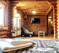 Delux*** Room семейный с телевизором и балконом в Альпийское эхо