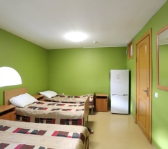 Трёхместный номер Standard с красивым видом из окна в Пётр первый