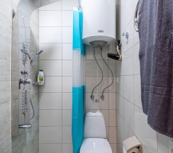 1-комнатные апартаменты эконом с 1 двуспальной кроватью (без окна) в Prim Rooms Apt Apartments (Прим Румс Апт Апартментс)