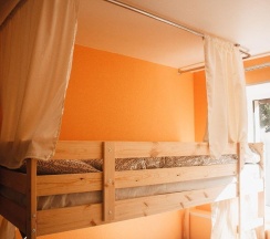 Кровать в 8-местном общем номере в Karelia hostel